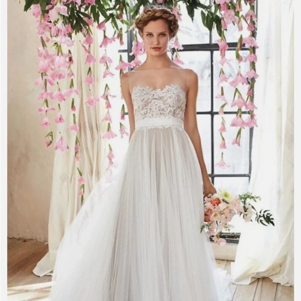 wedding dress bhldn Say Hello to BHLDN's Spring 2020 Dresses New WILLOWBY Cordova Gown BHLDN Wedding Dress $650. Bride Bhldn Paige Gown Hayley
