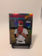 2026 Topps Heritage #87 Slade Cecconi Chrome Refractor Guardians