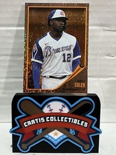 2021 Topps Archives 1962 Topps Jorge Soler #87 Orange Hot Foil /15