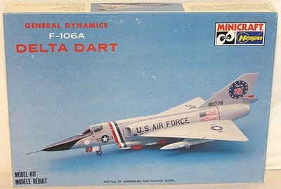 Minicraft/Hasegawa 1054  F-106A Delta Dart 1/72  OB PV  'Forest Creek Gems'