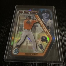 2025 Bowman Draft Xavier Neyens In Action #BIA-14 Astros