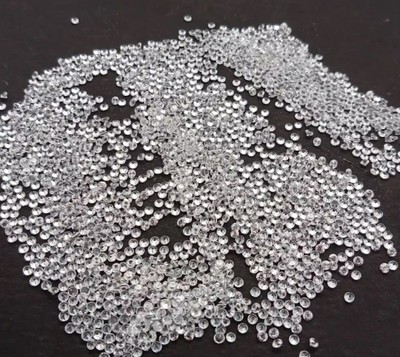 2.00 mm GHI Color VVS2 Lab Grown Round Cut 5 Pcs Certified Loose CVD Diamonds