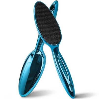 HovuuTuig Glass Foot File, Scrubber for Hard 1 Count (Pack of 1), Blue 