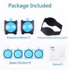 Tempered Glass Camera Lens Protector Cap Dustproof Cover For Insta360 ONE RS/R c