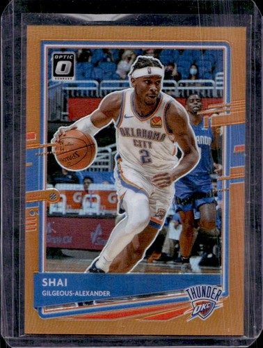 2020-21 Donruss Optic Shai Gilgeous-Alexander Orange #189/199 Thunder