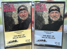 The Best Of Willie Nelson Cassette Tape One & Two   ~JJ5