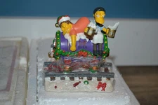 THE SIMPSONS HAMILTON CHRISTMAS EXPRESS CHRISTMAS AT MOE'S NEW