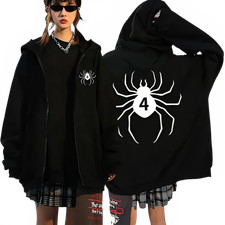 Street Wear Hoodie Sweatshirts Zipper Fleece Hooded Jacket