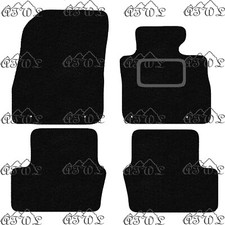 FITS MAZDA MX3 1991 TO 1998 TAILORED BLACK CARPET CAR FLOOR MATS SET. (1 CLIP)
