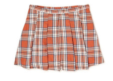 new Wonder Nation Girls Pleated Skirt, Sizes XL 14-16 color Sienna Burn