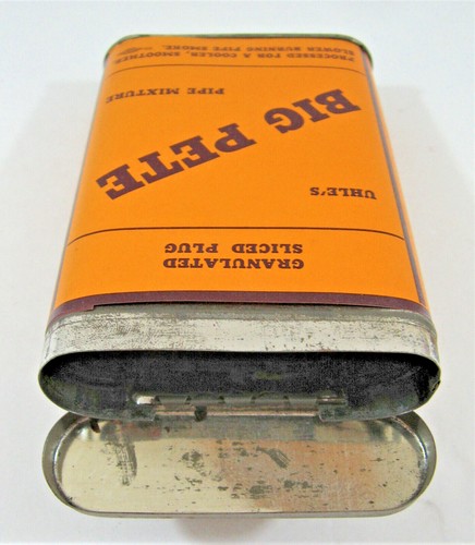 Etiqueta de papel vintage Uhle's Big Pete bolsillo Tob Tin Uhle Smoke Shop Milwaukee Wi - Imagen 3 de 3