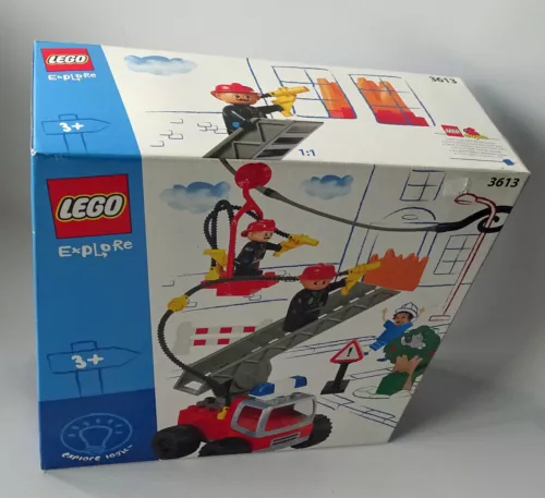 Lego® Explore 3613 - Feuerwehr Fire Rescue 30 Teile 3+ Neu/New