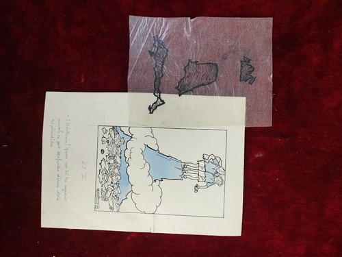 LOT DE 12 DESSINS POUR ILLUSTRATION. CASTANY, JIP ET AUTRES. ENCRE. ESPAGNE. XX - Imagen 3 de 14