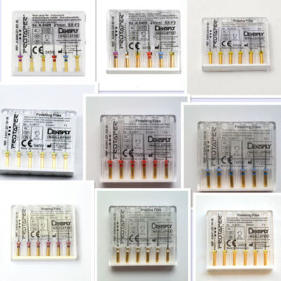 Dentsply Rotary ProTaper Universal Engine NiTi Files (1 Pack) 6 Files per pack