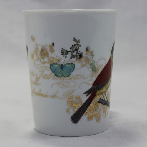 Barnes and Noble Fringe Studios Coffee Mug Bird And Butterfly Porcelain - Picture 2 of 5