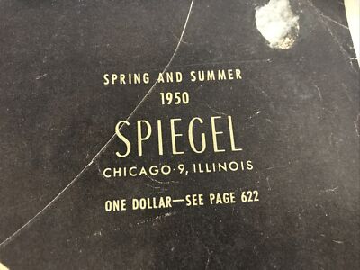 1950 Spring And Summer Vintage SPIEGEL Catalog | eBay