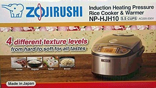 Arrocera NP-HJH10 IH Zojirushi 5,5 tazas AC220V SE enchufe JAPÓN NUEVA con seguimiento - Imagen 4 de 4