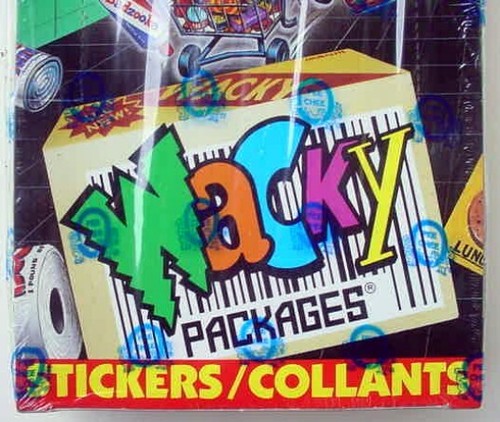 NEW 1992 O-Pee-Chee OPC Wacky Packages Stickers Wax Box 36 Packs Factory Sealed - Picture 3 of 14