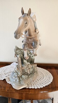Lladro Daisa 1997Jockey auf Pferd, Hochglanz Finish, sehr guter Zustand