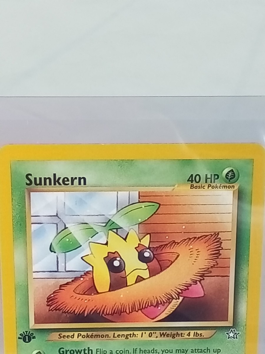 Sunkern 78/111 1st Edition Pokémon Card 1995 | eBay