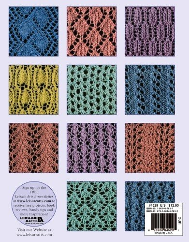 50 Fabulous Knitted Lace Stitches: by Rita Weiss LA 4529 - Image 2 of 2