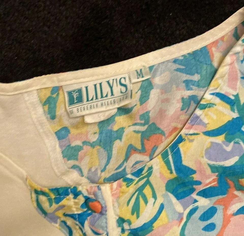 Tênis Vintage 2 Peças 10/M Lily's of BH Verde Turquesa Pêssego Branco Poli EUA - Imagem 3 de 4