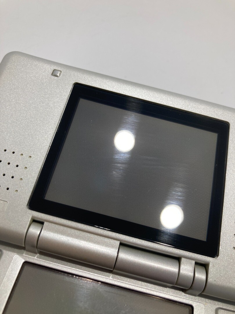 Nintendo Original DS Console, Silver Handheld with Stylus and Wrist