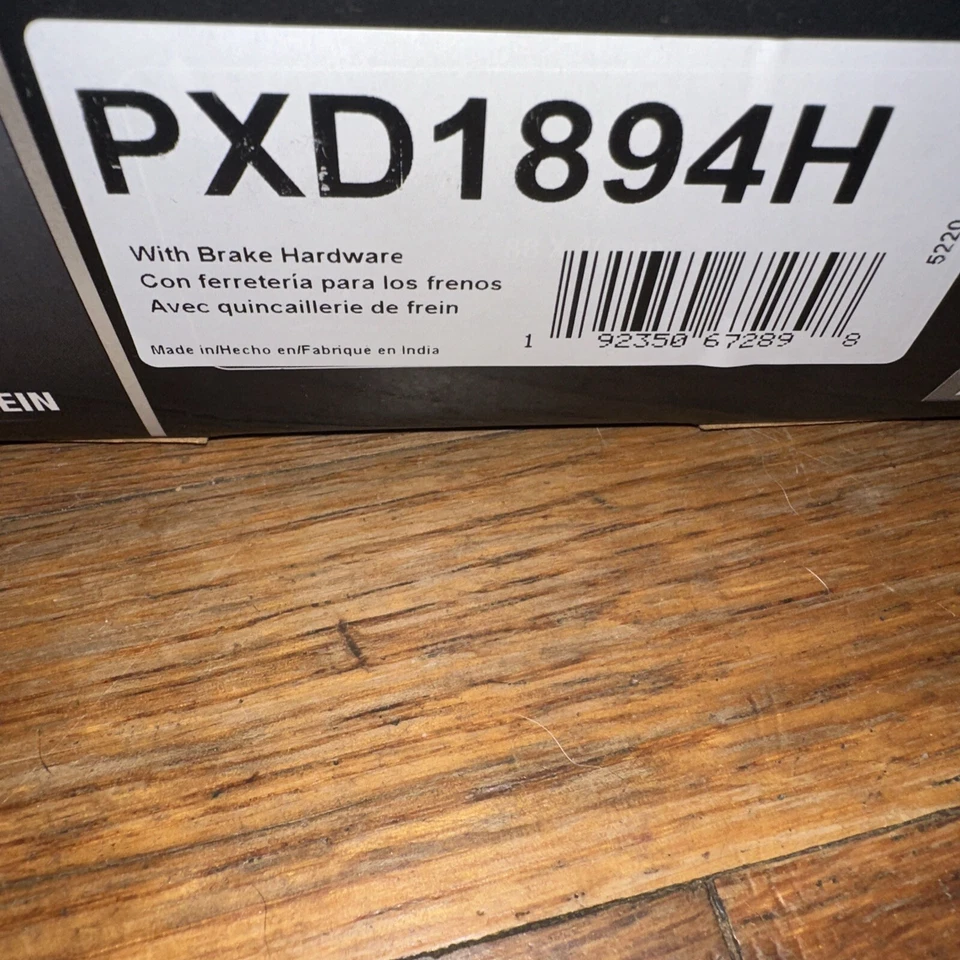 Juego completo de pastillas de freno CARQUEST PXD1894H vendedor de EE. UU. pastillas premium Foto 2 de 3
