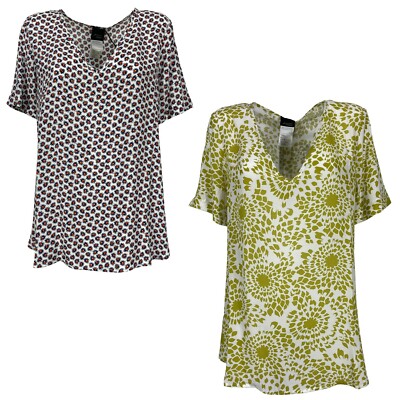 PERSONA By MARINA RINALDI Women's Blouse Pattern Art 21.1112022 BARCA