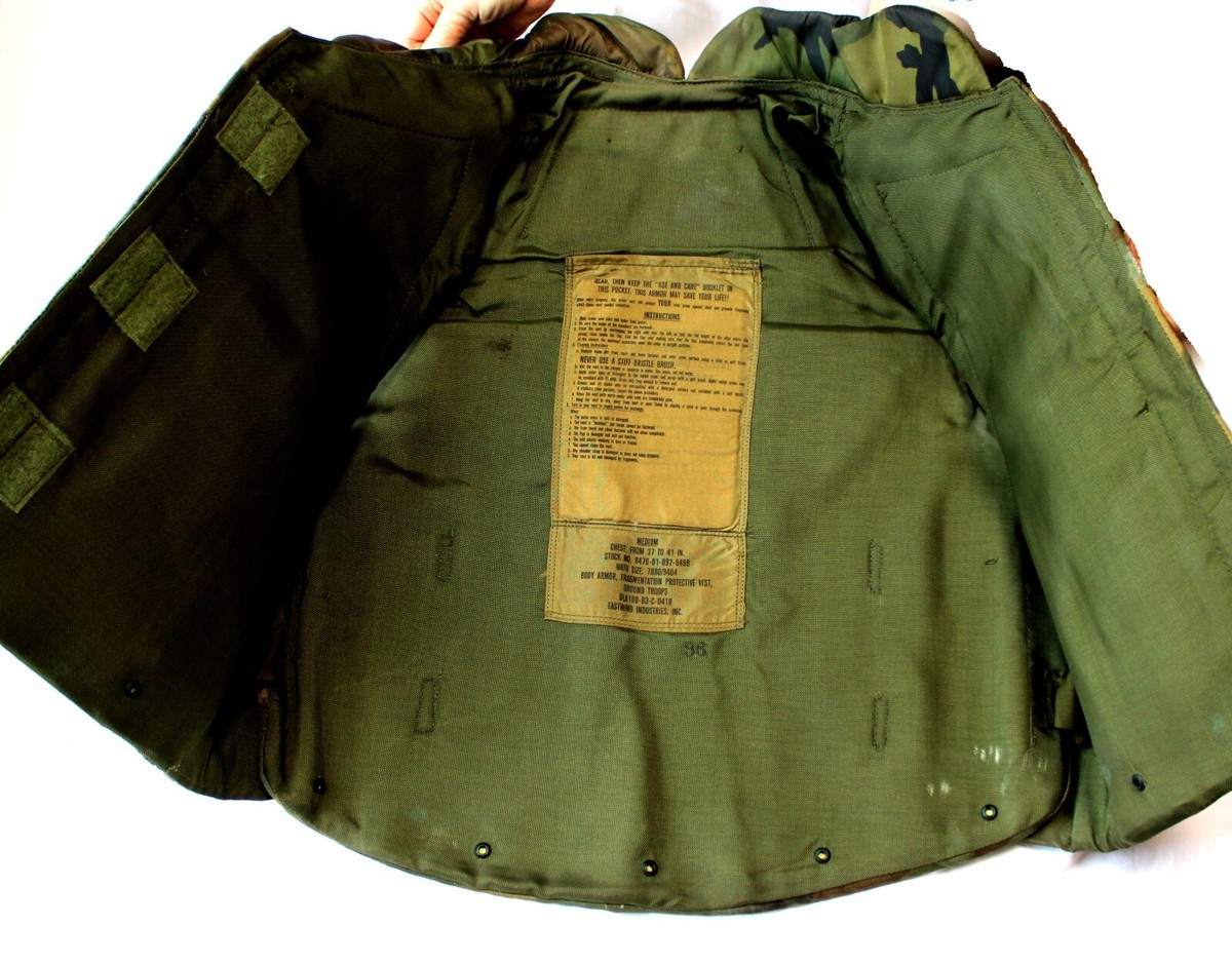 Body Armor Fragmentation Protective Vest Medium size