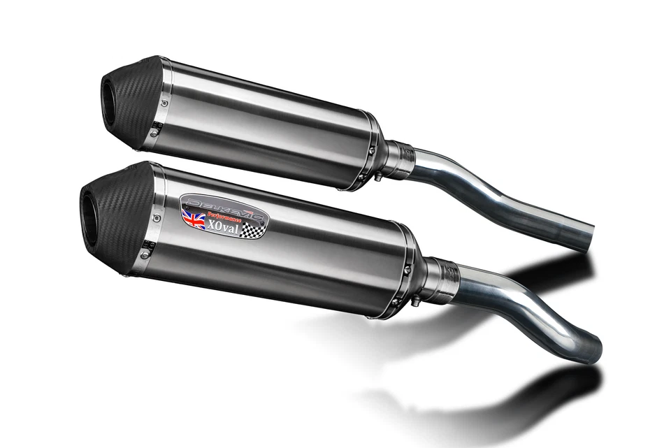 Kit silenciador escape acero inoxidable X-Oval Honda ST1300 ABS Pan European 02-17 13,5" Foto 3 de 4