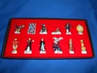 HARRY POTTER Goblet Fire DISPLAY Set 10 French Figurines Porcelain FEVES Figures