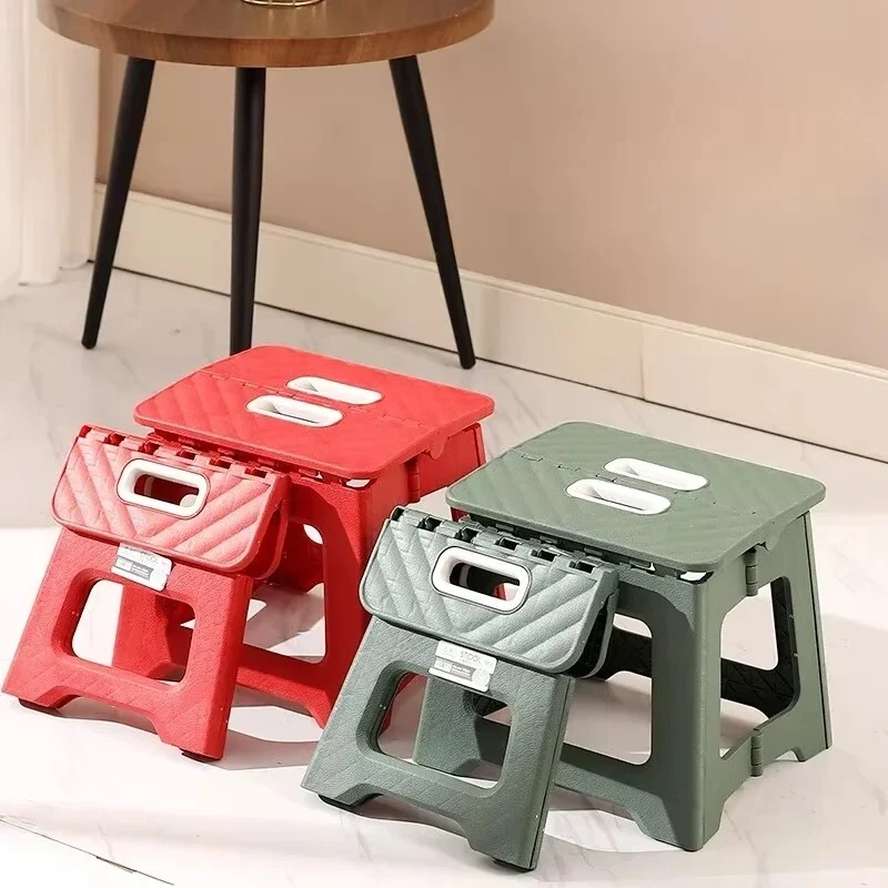 Foldable Plastic Multi-Functional Step Stool for Adults Kids - Small Portable - Image 2 of 4