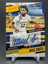 Mike Smith 2021-22 Chronicles DP Prestige Bonus Shots Signatures Auto ORANGE