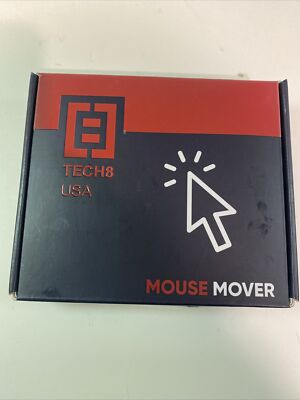 TECH8 USA Mouse Mover, Jiggler, Keeps PC Active, Undetectable