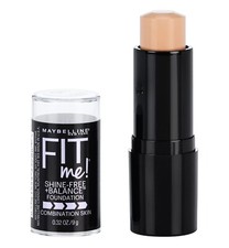 Maybelline Fit Me Shine-Free Foundation Stick 110 Porcelain 0.32 oz New