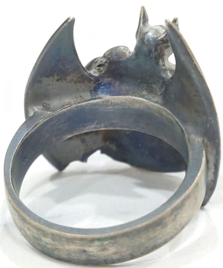 Jean Paul Gaultier Devil Ring 925 Silver with Engraving Size Jean Paul Gaultier Devil Ring 925 Silver with Engraving Size
