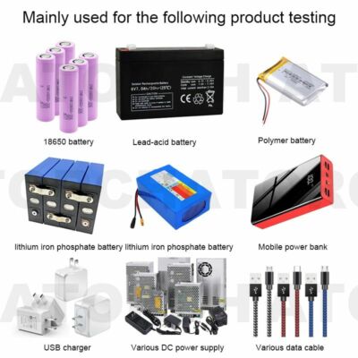DC Power USB Tester 20A Bluetooth Load Lithium Capacity Monitor Discharge Meter