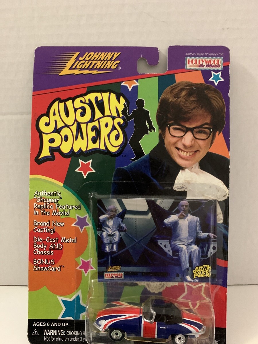 Vintage 1999 Playmates Austin Powers Vocalizer Toy & Johnny