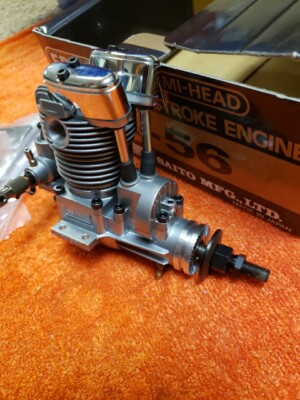 SAITO Engine - SAITO FA-56 Hemi-Head - 4C motor - New | eBay