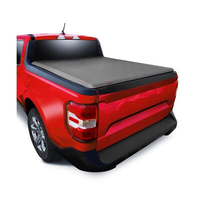 MaxMate Soft Roll-up Truck Bed Tonneau Cover Compatible with 2022-2024 Ford M...
