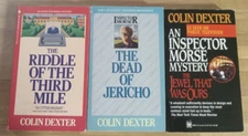 Colin Dexter mystery pb lot Inspector Morse Jewel Riddle Third Mile Dead Jerico