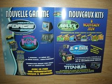 flyer de borne arcade: MEGATOUCH force 2002