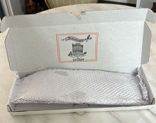 Authentic Hermes WHITE EMPTY RETAIL PACKAGING BOX 16in X 6in X 1.5in EUC