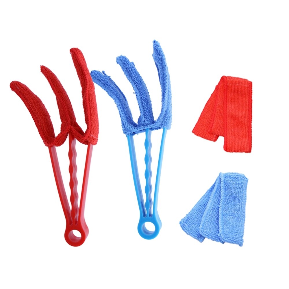 4 Pcs Multifunctional Window Blind Cleaner Washable Removable Window Duster
