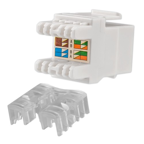 CAT.7 RJ45 Cat8 6a Netzwerkdose Stecker Keystone Verbinder LSA Anschluss BOX LAN - Afbeelding 36 van 123