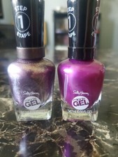 2 Sally Hansen Miracle Gel Nail Polish 204 Adrenaline Crush 529 Hunger Flames