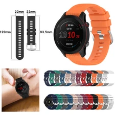 Silicone Watch Band Strap Wristband for Garmin Forerunner255/255 music/Venu 2
