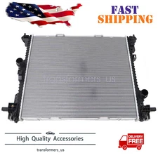 1X Engine Water Cooling Radiator 50563151 For 2017-2024 Alfa Romeo Stelvio