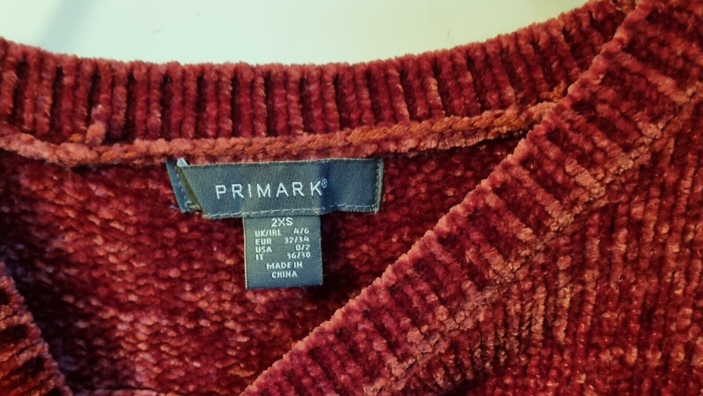 Women's Primark Soft Knit Jumper Size 2XS